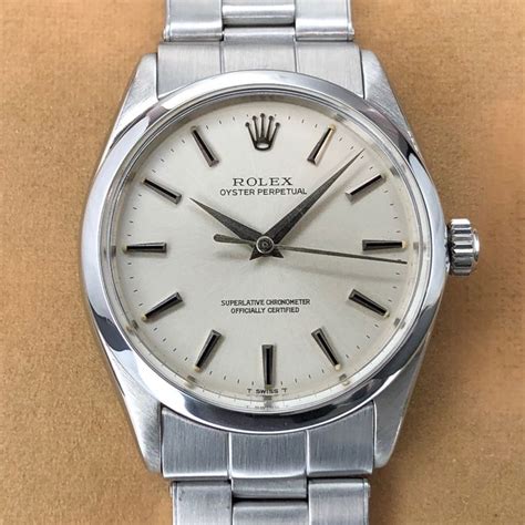 rolex oyster perpetual 1964 stainless